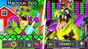 Я прожил 100 Дней за АНИМАТРОНИКА МОНТИ АЛЛИГАТОРА в Майнкрафте ! MONTY FNAF SECURITY BREACH