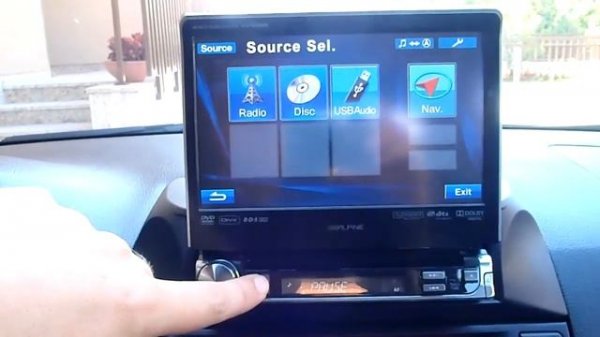 Alpine IVA-D511RB Custom Fit Mazda 6