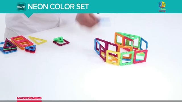 Magformers Neon Led Set ตัวต่อแม่เหล็กมหัศจรรย์ смотреть онлайн