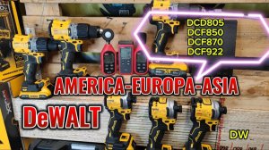 Часть 2.1 Инструмент DeWALT для Азии, Америки, Европы в чем разница?! Раскрыли тайну для всех!