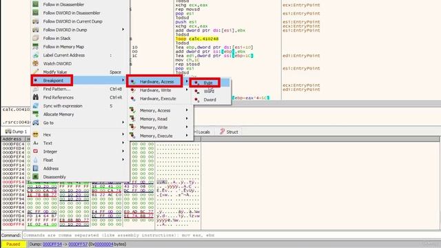 12. Packers and unpacking methods 8. Lab Winupack 3 Find OEP via hardware breakpoint on stack смотреть онлайн