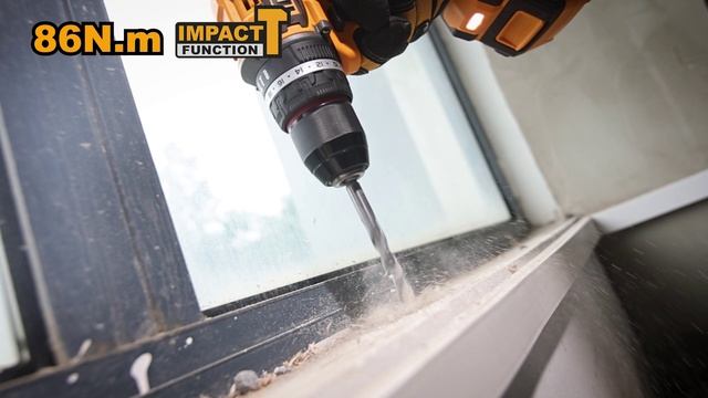 Шуруповерт 86 Н.М. CIDLI20868 / Brushless cordless impact drill_CIDLI20868_HD смотреть онлайн