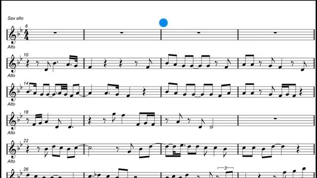 Waiting for a Girl Like You _ Foreigner _ Backing Track with sheet music for Alto Sax(360P) смотреть онлайн
