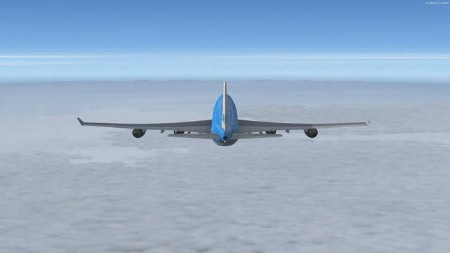 EHAM / LEVC / Amsterdan / Valencia / B / 747 / 400 / V3 смотреть онлайн