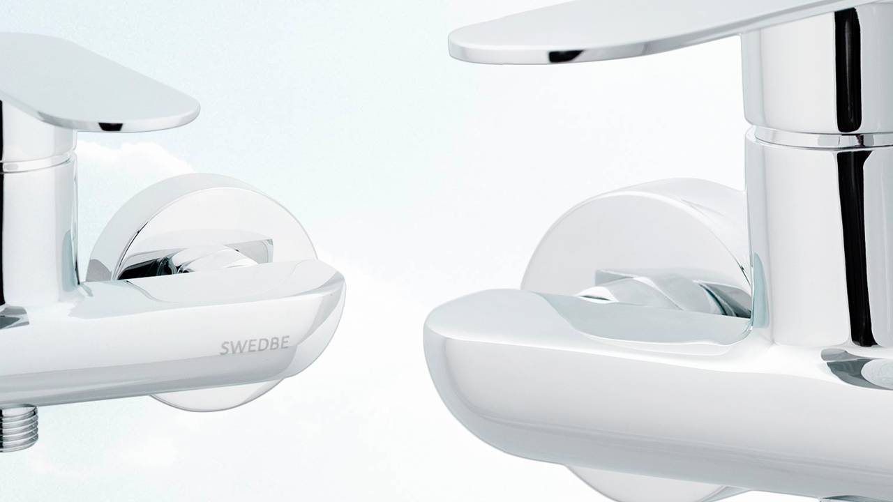 Распаковка смесителя для душа Swedbe Vulcan 1120 смотреть онлайн