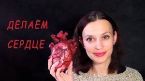 Делаем анатомическое сердце своими руками.