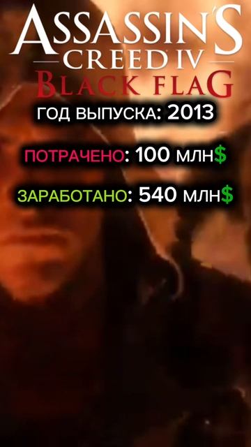 СКОЛЬКО ДЕНЕГ БЫЛО ПОТРАЧЕНО И ЗАРАБОТАНО ЗА СЕРИЮ ИГР ASSASSIN'S CREED