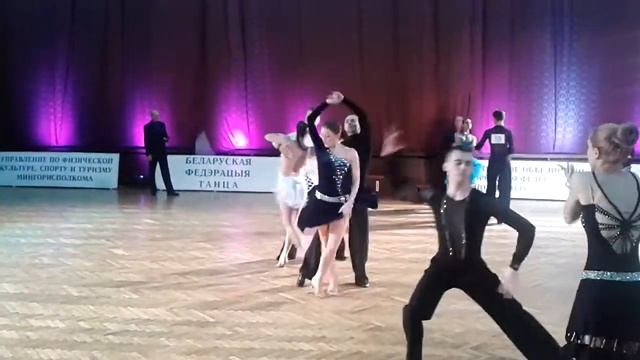 2015-01-24 Зимний бал - 2015, Мол.+Взр., E+D La, 1/2 Rumba смотреть онлайн
