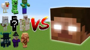 какие мобы сильнее ХЕРОБРИНА? Майнкрафт Minecraft