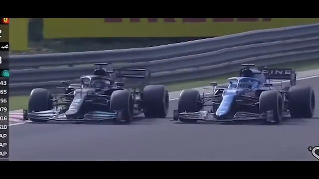 ALONSO TEACHED DEFENSE CLASS AND PREVENTED HAMILTON'S WIN AT THE 2021 HUNGARY GP смотреть онлайн