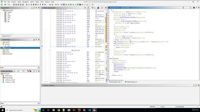 11. Ransomware analysis with Ghidra and x64dbg 4. Lab Legion ransomware 3 Date check markup смотреть онлайн