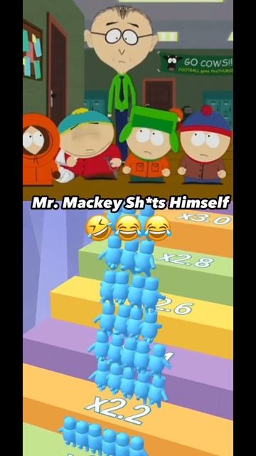 Mr. Mackey sh*ts himself 🤣 #funny #southpark #shorts смотреть онлайн