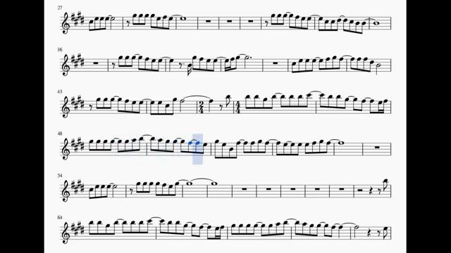 When You Say Nothing At All Alto and Eb Sheet Music and Minus One Instrument Back_270p_360p смотреть онлайн