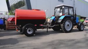 Мтз 82 1 в работе с бочкой ПМ 03