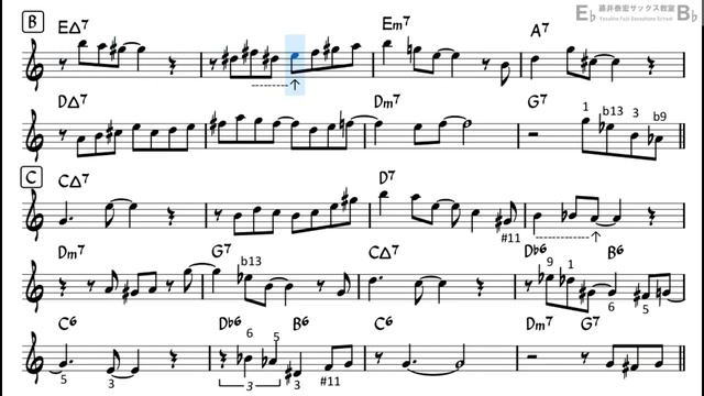 Watch What Happens Backing Track with Sheet Music for Alto Sax_720p смотреть онлайн