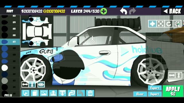 GAWR GURA LIVERY - FR LEGENDS