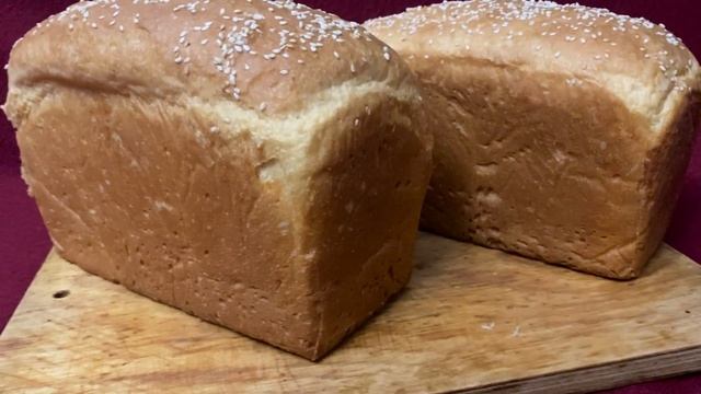 Хлеб домашний с кунжутом🇺🇸 Homemade bread with sesame seeds смотреть онлайн