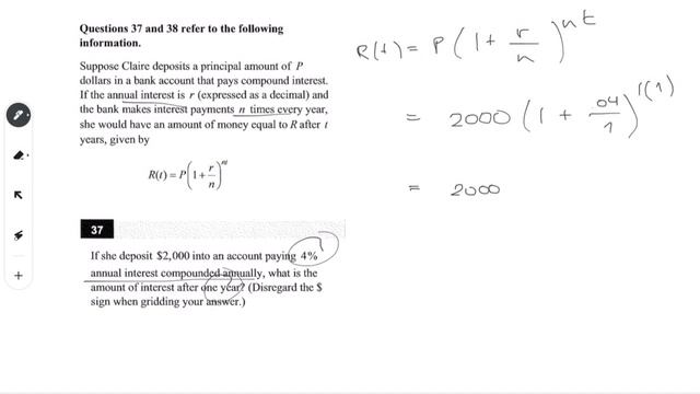 Dr Chung's SAT Math Test 1 Calculator Problem 37 Answer Explanations #CollegeBoard #SAT #SATMath смотреть онлайн