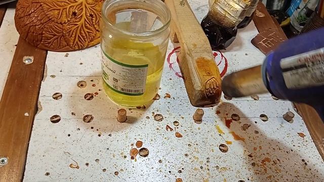 ковш покраска цвет лиственици смотреть онлайн