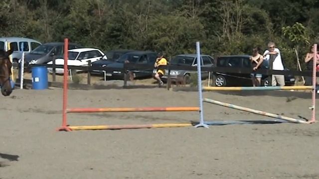 Domaine Equestre Calypso : Démonstration de puissance (saut d'obstacle) смотреть онлайн