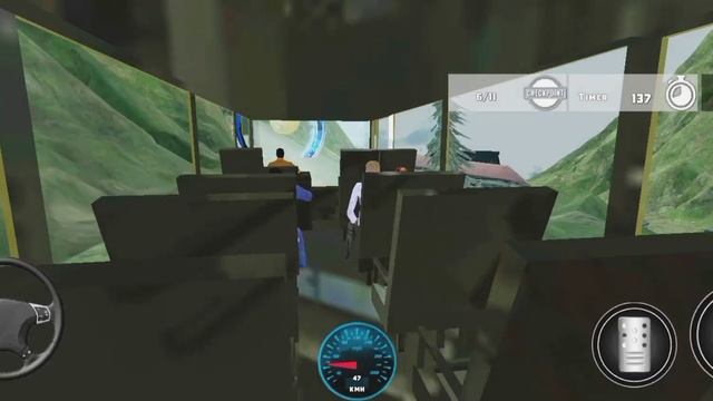 Brazil Bus Hill Driving-Proton Bus Simulator Road -Android Gameplay#4 смотреть онлайн