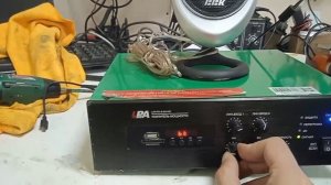 Микшер-усилитель LPA-TA-240MZ 240 Вт, USB/MP3 плеер, FM-тюнер, 5 зон 🌱 #edvmru, #edvm, #едвм  🌱