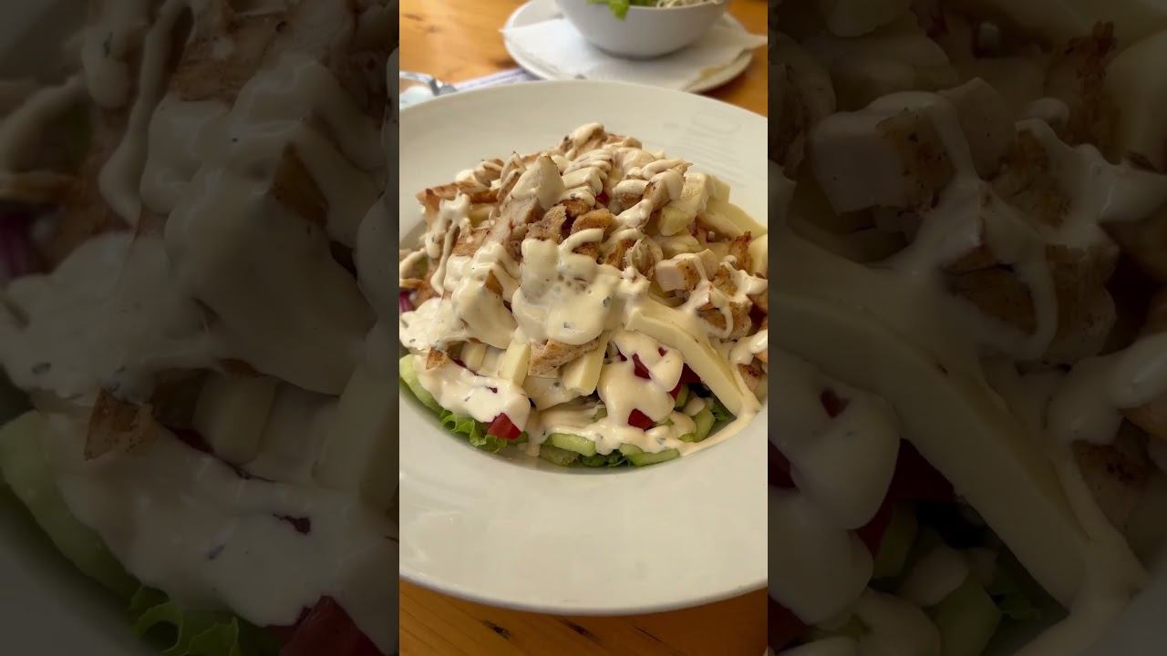 Порции еды для великанов в Европе #европа #еда