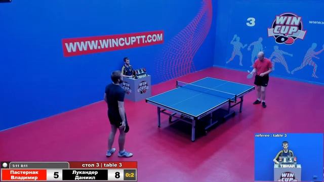 Пастернак Владимир 3-2 Лукандер Даниил Восток 6 WIN CUP 09.07.2020 Прямой эфир Зал 3 смотреть онлайн