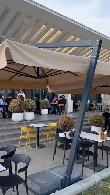 Уличные зонты для кафе от производителя смотреть онлайн