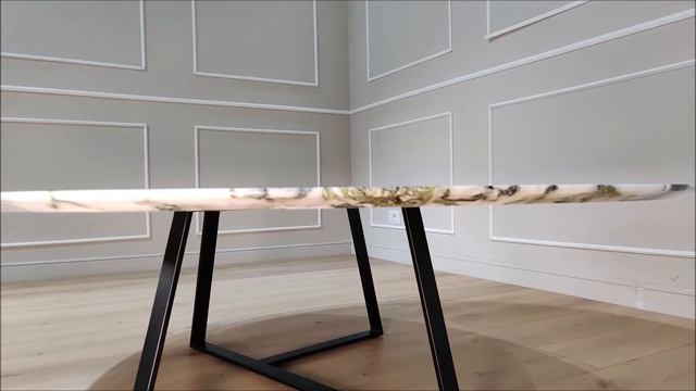 Tavolino DANTE - Tavolino di Design tondo in MARMO WHITE & BEAUTY e base in METALLO LACCATO смотреть онлайн