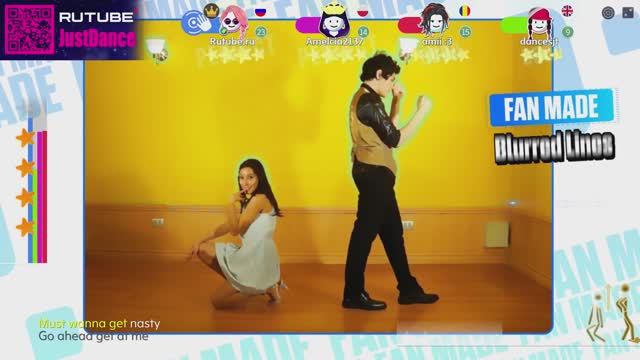 Just Dance: Blurred Lines FANMADE - Robin Thicke ft. Pharrell Williams смотреть онлайн