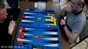 Длинные нарды. Кубок Челябинска. Новогодний турнир. Виталий Фесенко - Гиви Манелов