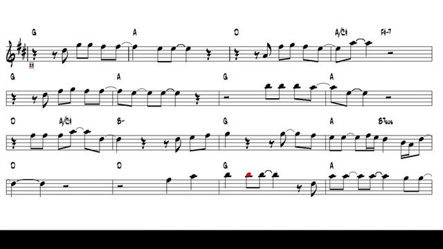 Wonderful Tonight - Eric Clapton 1977 (Alto Sax Eb) _Sheet music_ ( 720 X 1280 ) смотреть онлайн