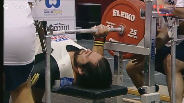 Preston Turner 328 kg bench press @119.1 kg - World Junior Record - IPF World Junior Championships смотреть онлайн