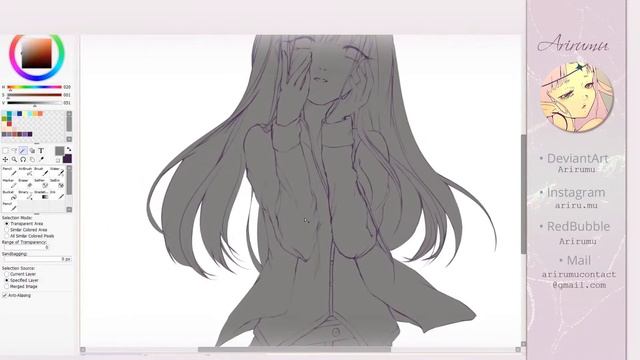 Sad Memory [PAINTOOL SAI - TIMELAPSE] смотреть онлайн