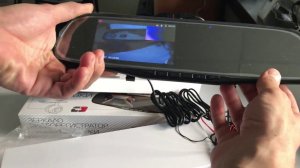 Обзор Автомобильного Видеорегистратора + зеркало + камера заднего вида VIPER C3 351 Duo