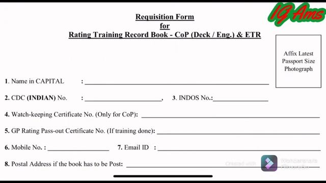 HOW TO APPLY TAR BOOK FOR COP #TarBook #Cop #DgShipping #IG_Ams смотреть онлайн