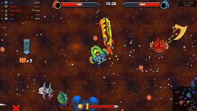 EvoWars.io Evolutions Unlocked 38/38 High Score