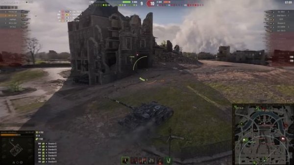 [Fermani wot] * Bat.-Chat 25 t AP Эпический боевик. Когда зарядил барабан фугасов и не пожалел