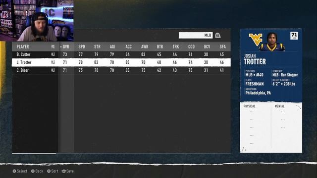 WVU in CFB 25: Player Ratings & Abilities REVEALED! | EA Sports College Football 25 | WVU Football смотреть онлайн