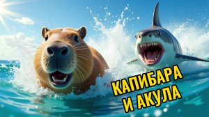 КАПИБАРА И АКУЛА