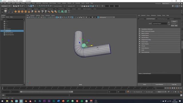 Modelling Pipes with the Wedge Tool in Maya смотреть онлайн