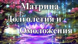 Раскрой секреты долголетия и омоложения с матрицей Гаряева