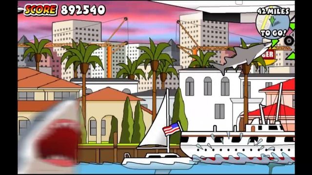 OMG it's a SHARK!!!!1!1! - DKmagician plays Miami Shark смотреть онлайн