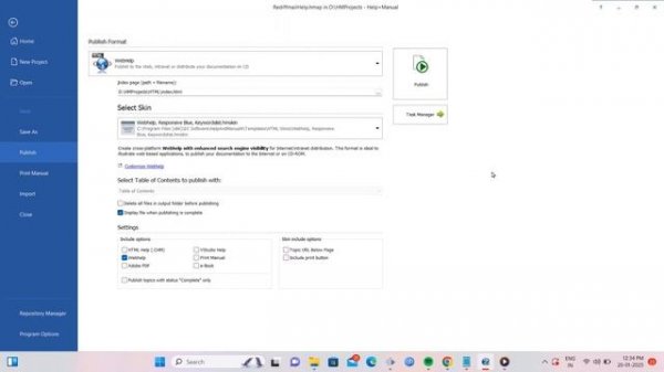 Создание интерактивной справки в Help+Manual 9