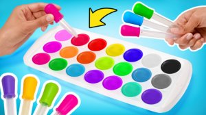 Как сделать 16 цветов из 5 || Полезные советы для творчества