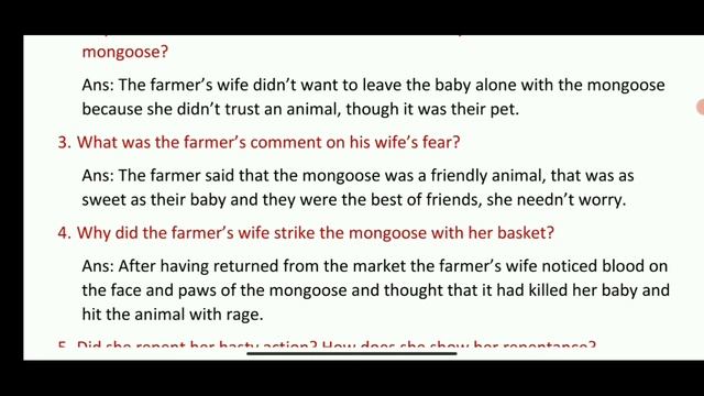 The Friendly Mongoose Solution || OdishaAdarshaVidyalayaSansthan || NCERT Class 6 English Solution смотреть онлайн