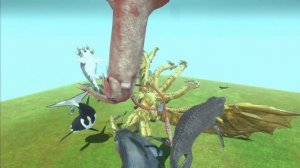Megalodon Rex Revolution Attack Kaiju Monster Godzilla - Animal Revolt Battle Simulator