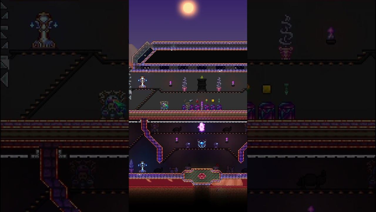 Гайд на ИНВЕНТАРЬ в Террарии 1.4.4: Создание склада #terraria #террария #гайд смотреть онлайн