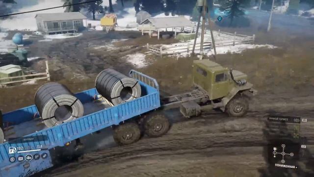 SnowRunner ps5 юкон смотреть онлайн